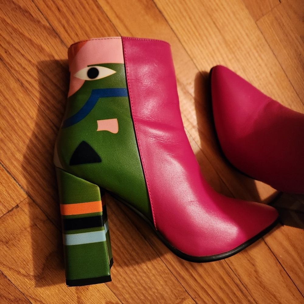 Colorful Women's Ankle Boots